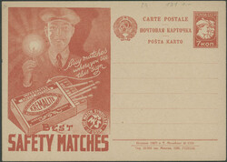 ADVERTISING POSTCARDS COLLECTION: 1930-31, nine postcards bearing ...