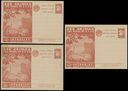 ADVERTISING POSTCARDS COLLECTION: 1930, Intourist ''See Crimea'', ...