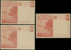 ADVERTISING POSTCARDS COLLECTION: 1930, Intourist ''Travel on the ...