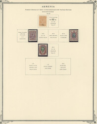 COLLECTION ON SCOTT PAGES: 1918-1947, several hundred mainly mint ...