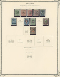 COLLECTION ON SCOTT PAGES: 1918-1947, several hundred mainly mint ...