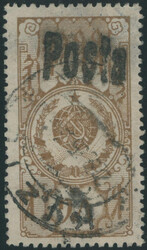 1932-33, black handstamped surcharge (large figures - 6.7mm, type I) ...