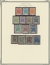 NEAT COLLECTION ON PAGES: 1926-35, 59 mint stamps representing seven ...