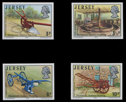 CHANNEL ISLANDS - JERSEY: 1975, 19th Century Farming, imperforate ...