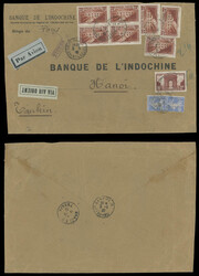 PIONEER FLIGHTS: 1932 (August 3), Air Orient Flight cover from Paris ...
