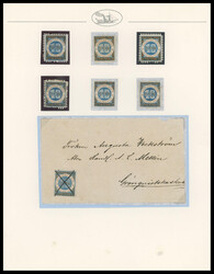 SHIP MAIL: 1874-86, Skargards Trafik Aktiebolag (STAB), 10p in two ...