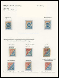 SHIP MAIL: 1873-86, Skargards Trafik Aktiebolag (STAB), 25p yellow ...