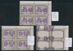 1965, New York World's Fair, 30fr-75fr, nine perforated and one ...