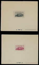 1946, Sebha Fort, Mosque, Map and Camel, 10c-50fr, complete set of 15 ...