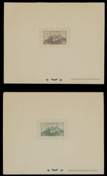1946, Sebha Fort, Mosque, Map and Camel, 10c-50fr, complete set of 15 ...