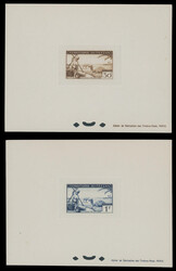 1951, Camels, Agriculture, Well Drilling and Ahmed Bay, 30c-50fr, ...