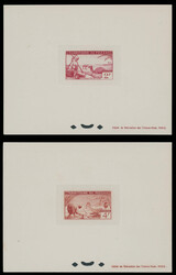 1951, Camels, Agriculture, Well Drilling and Ahmed Bay, 30c-50fr, ...