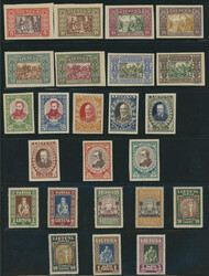 NEAT SELECTION: 1923-2002, about 150 mint stamps, most value in ...