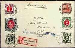 1922, R-Brief von Danzig-Langfuhr nach Luzern/CH 5.8.22, seltene ...