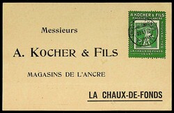 5712: Switzerland Kocher stamps