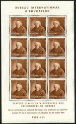 1942, Kleinbogen von Girard, selten angebotenAutomatically generated ...