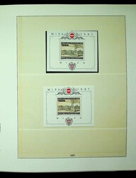 1890/2023, Slg. von 1968/2000 in 3 Lindner Vordruckalben, die Jahre ...