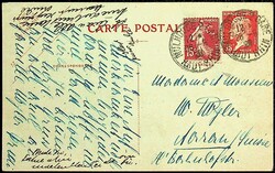 2565: フランス - Postal stationery