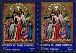 1972, Ostern: Spanische Gemälde des Mittelalters, 15 Ptas, Kab ...