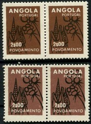 1680: Angola - Obligatory tax stamps