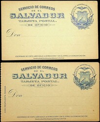 5565: 薩爾瓦多 - Postal stationery