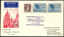 31.3.1958, 7 C Kanadagans (Branta canadensis) 2 x m. Zusatzfrank. a. ...