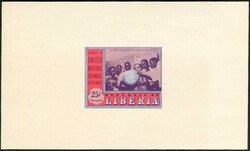 1954, Technische Hilfe der Vereinten Nationen, kpl. Satz, ABARTEN: ...