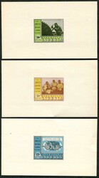 1954, Technische Hilfe der Vereinten Nationen, kpl. Satz, ABARTEN: ...