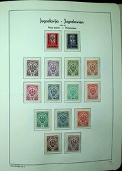 1944-82, 5 Falzlos Alben, bis auf wenige kleine Werte und 13 teure ...