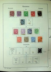 1872-1965 mit Schwerpunkt 1935/65 Pra. Sammlung in Kabe-Album *, ** ...