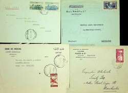 LIBANON: 1925-60, Sammlung von 28 meist versch. Briefe m. int. ...