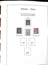 1850-1970, Teilsammlung im Leuchtturm Vordruck-Klemmalbum, n.A. ca. ...