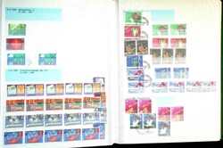 1900-2010, 8 dicke Steckbücher mit Dublettenbestand, nicht alle ...