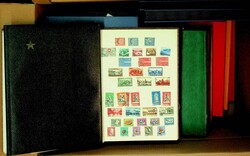 1900-95, 24 Steckbücher mit gestempelten Marken, VB und Dubletten, ...