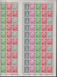 1420: ドイツ連邦共和国 - Se-tenant prints