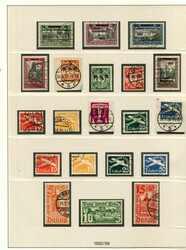 1920-39, Lindner Ringbinder mit gemischter Teilsammlung, über weite ...