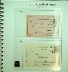 "Stadtpost-Slg." von Altona-Wiesbaden im gr. Ringbinder mit vielen ...