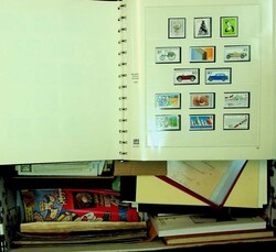 Wunderkiste mit Alben, Briefen und Tüten, inkl. BRD Vordruck ab 1965 ...