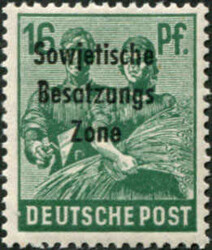 Prophila Collection – Gestempelte Briefmarke Sowjetische Zone (All.Bes.) 1949 Goethe (Nr. 236) – Sammlerqualität