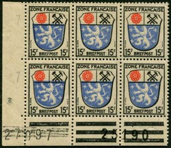 1320: Zona Francesa, emisiones generales