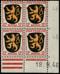 1320: Zona Francesa, emisiones generales