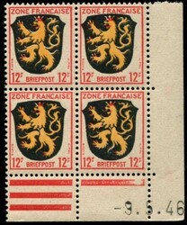 1320: Zona Francesa, emisiones generales