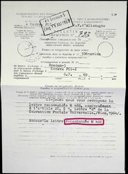 1964, 20, 30, 80 Pf. auf R-Brief, Stpl. "Deutsche Schiffspost-M.S ...