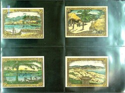Deutschland: 1921-22, Posten von 120 Not-Geldscheinen, meist kpl. ...