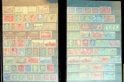 1907-64, Ringbinder mit 2 x Sammlung 1941-62 ohne Blocks auf ...