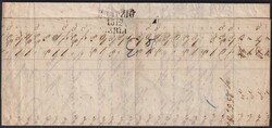 1858, 3 Ngr. im waager. Paar auf Faltbrief mit K2 "Leipzig-14.12." ...