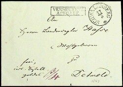 95: 旧ドイツ・トゥルン・ウント・タクシス - Pre-philately