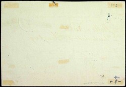 1872, 1/3 Gr. grün, kl. Brustschild auf Drucksache (Mi.80,-) der ...