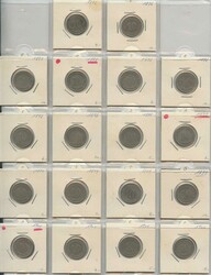 1874/1966, Slg. 1-50 Pfg. vom Kaiserreich bis 3. Reich, sehr wenig, ...