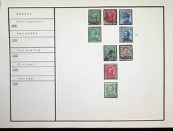 1874-1924, Italienische Postanstalten im Ausland, alte Sammlung auf ...